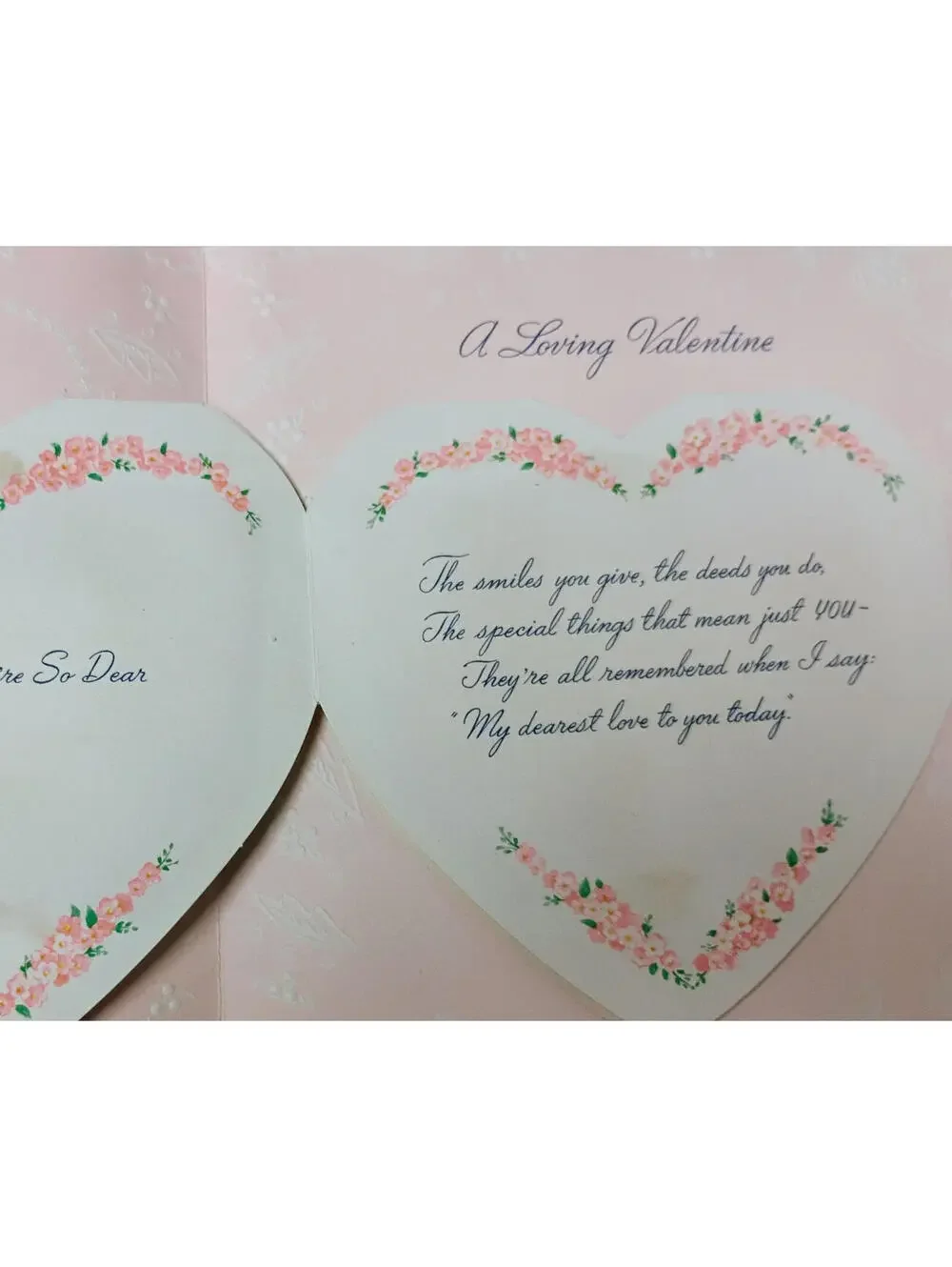 Antique Victorian Valentine Card Ephemera, Paper Americana Satin Embossed Unused